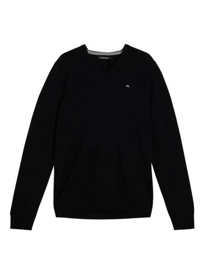 Lymann True Merino Wool Knit Top Black - J.LINDEBERG - BALAAN 2