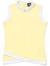 Color combination point sleeveless LYELLOW - 20THHOLE - BALAAN 1