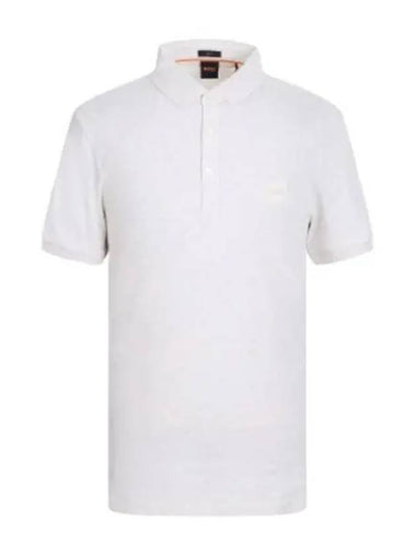 Boss logo patch slim fit polo shirt - HUGO BOSS - BALAAN 1