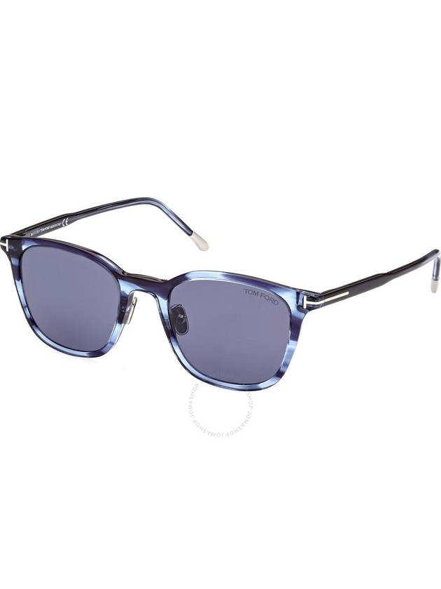 Tom Ford Blue Square Men's Sunglasses FT0956-D 90V 52 - TOM FORD - BALAAN 1