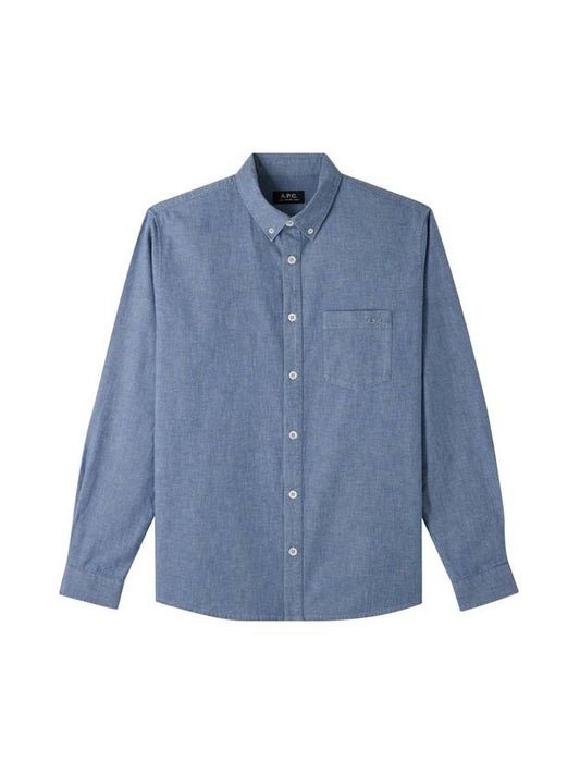 Chemise Edouard logo shirt - A.P.C. - BALAAN 1