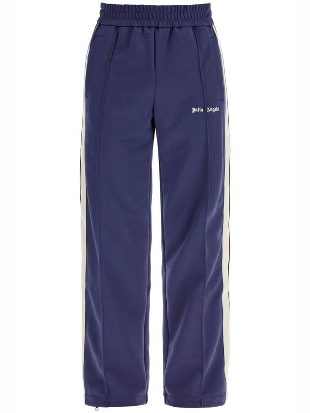 Palm Angels Classic Logo Track Pants Navy Blue - PALM ANGELS - BALAAN 2