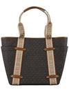 Maeve Large Logo Tote Bag Brown - MICHAEL KORS - BALAAN 4