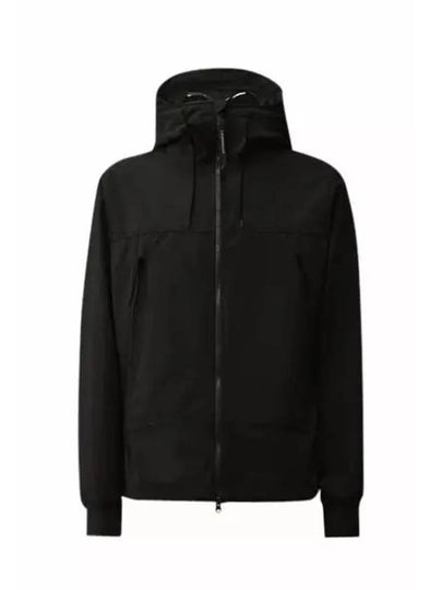 Shell R Goggle Hooded Jacket Black - CP COMPANY - BALAAN 2