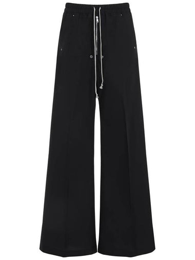 Rick Owens Belas Wide Pants Black MU02D2A02 M4431 999 - MONCLER - BALAAN 1