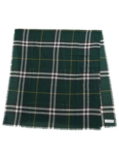 checked wool scarf - BURBERRY - BALAAN 1