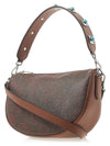 Crown Me Paisley Shoulder Bag Brown - ETRO - BALAAN 3