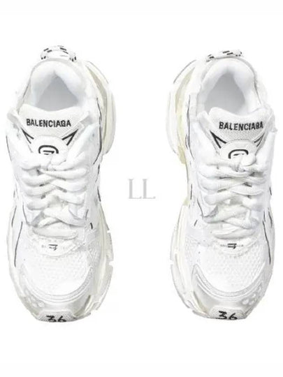 Runner Low Top Sneakers White - BALENCIAGA - BALAAN 2