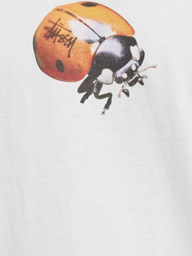 AU Australia LADYBUG T Shirt ST024W2000 White MENS M L - STUSSY - BALAAN 5