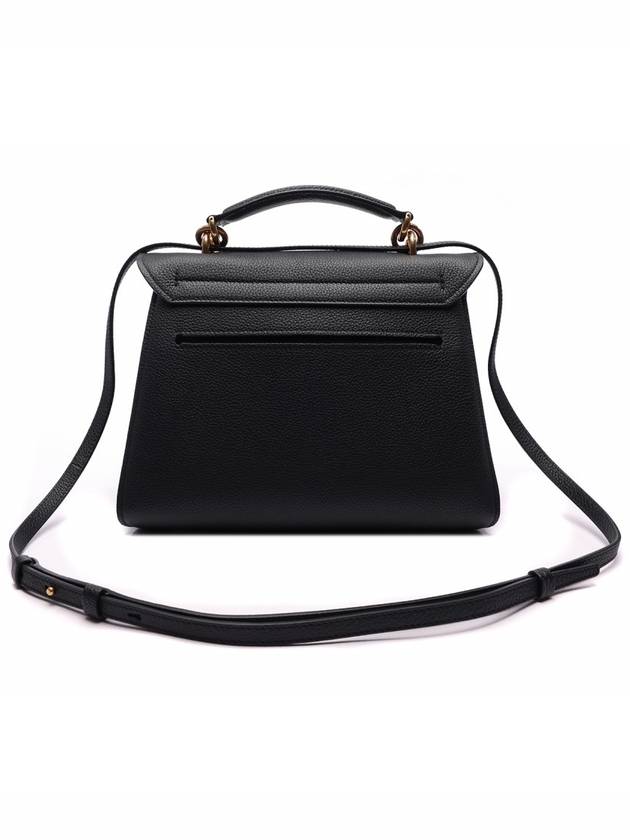 Gancini Small Tote Bag Black - SALVATORE FERRAGAMO - BALAAN 5