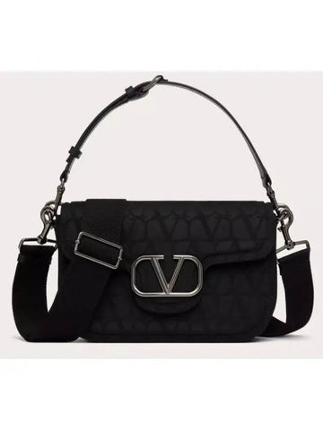 5Y0B0C80 THD 0NO 5Y2B0C80 Towal Econograph Technical Fabric Shoulder Bag - VALENTINO - BALAAN 1