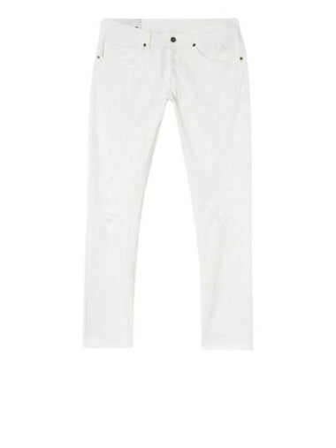 Denim Straight Pants UP168BS0030CS7000 WHITE - DONDUP - BALAAN 1