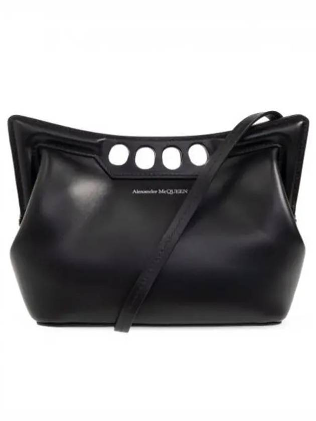 The Peak Mini Shoulder Bag Black - ALEXANDER MCQUEEN - BALAAN 2