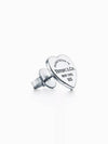 Return to Heart Stud Earrings Silver - TIFFANY & CO. - BALAAN.