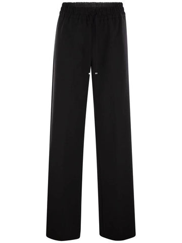 MARISOL - Gabardine jogger trousers - DONDUP - BALAAN 1