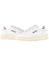 Medalist Logo Patch Low Top Sneakers White - AUTRY - BALAAN 2