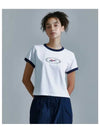 Essentials Semi Cropped Ringer T Shirt Women White - REEBOK - BALAAN 1