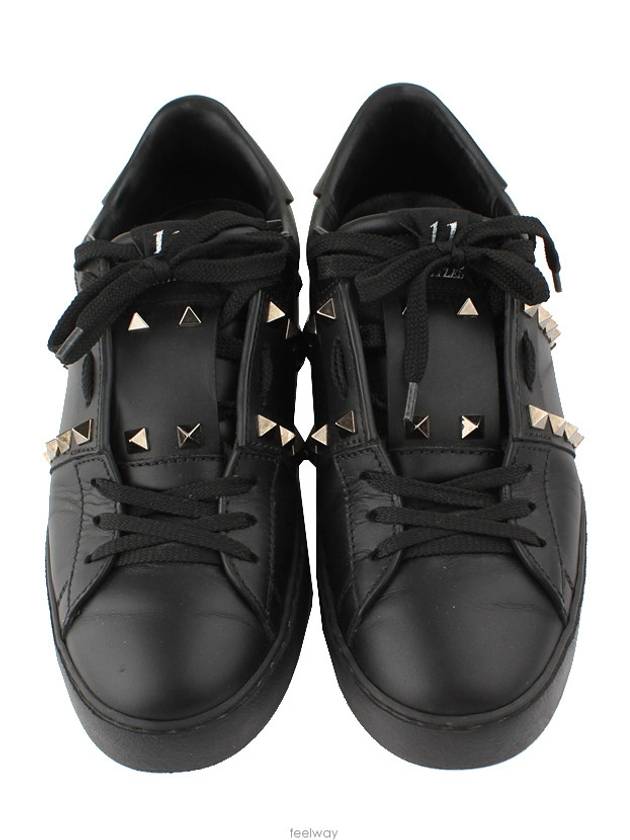 Rockstud Untitled Hidden Open Sneakers 37 5 - VALENTINO - BALAAN 2