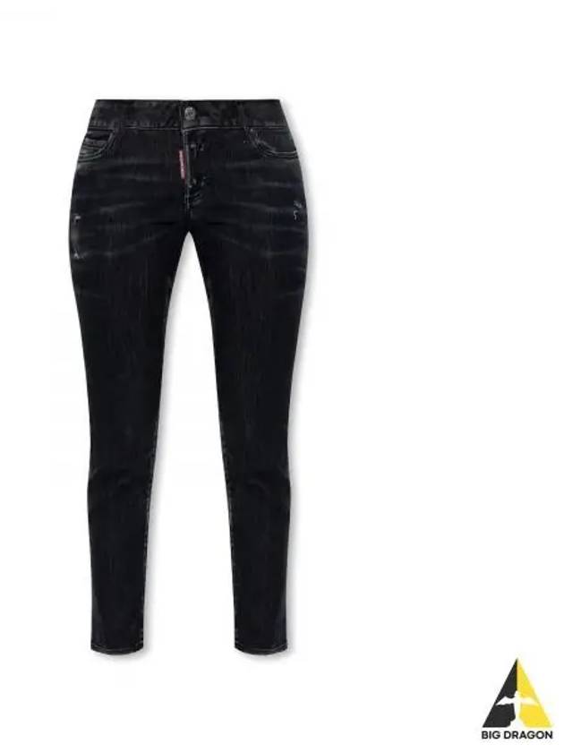 Clean Wash Jennifer Jeans Black - DSQUARED2 - BALAAN 2