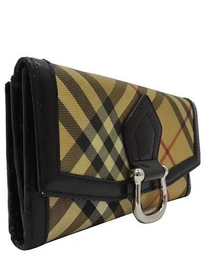 black long wallet - BURBERRY - BALAAN 2