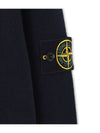 Logo Patch Knit Top Navy - STONE ISLAND - BALAAN 5