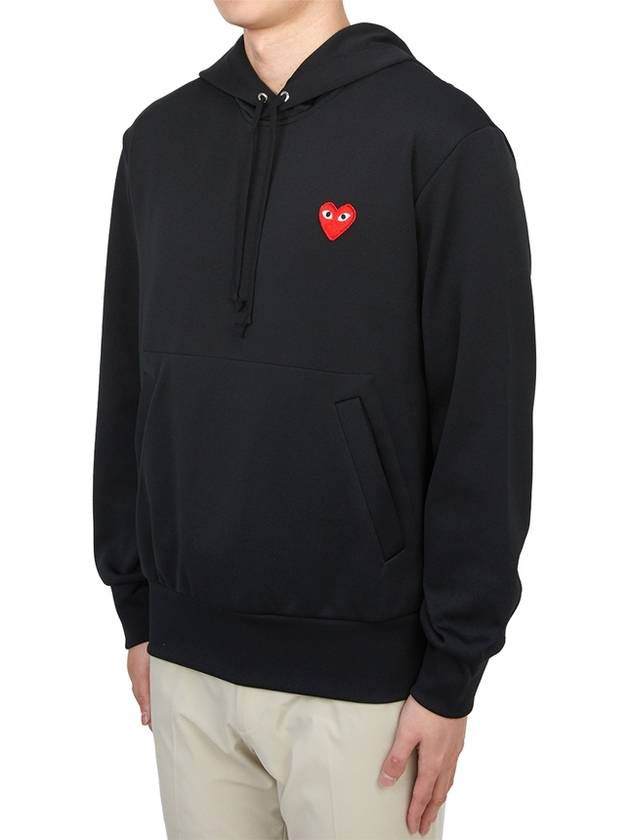 Heart Wappen Hoodie Black - COMME DES GARCONS PLAY - BALAAN 3