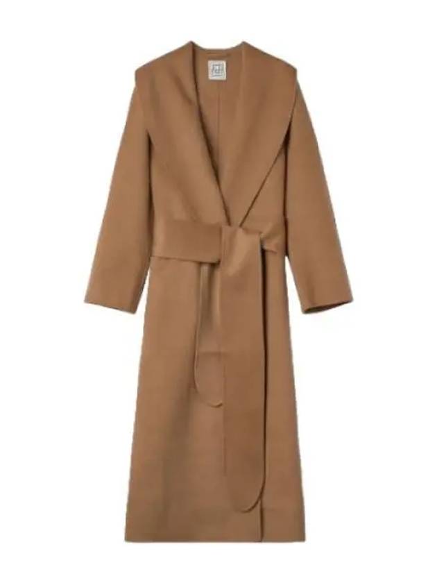 belted coat camel - TOTEME - BALAAN 1