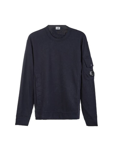 Lens Wappen Sweatshirt Navy - CP COMPANY - BALAAN 1