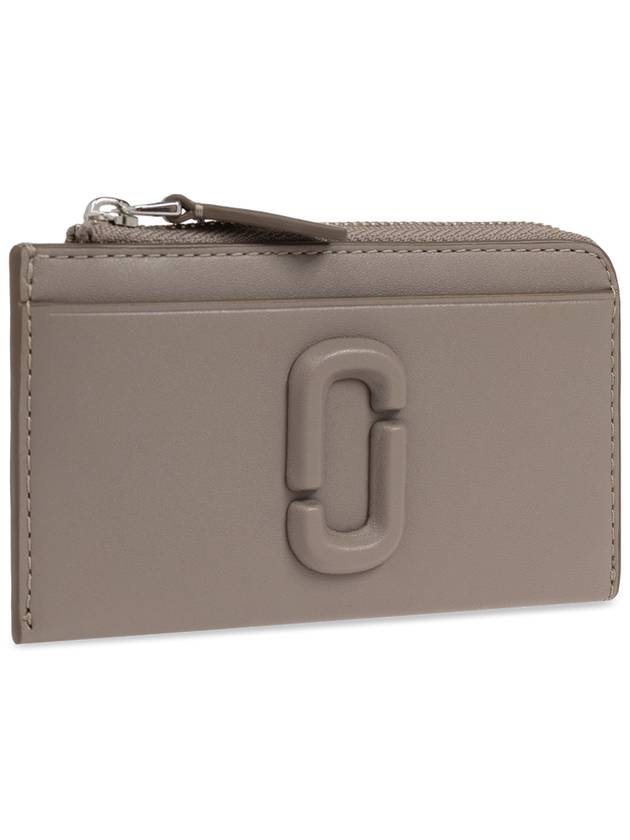 Marc Jacobs Leather Wallet ‘The J Marc’, Women's, Grey - MARC JACOBS - BALAAN 4