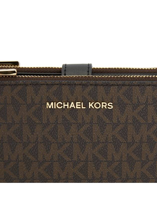 Jet Set Canvas Long Wallet Brown - MICHAEL KORS - BALAAN 7