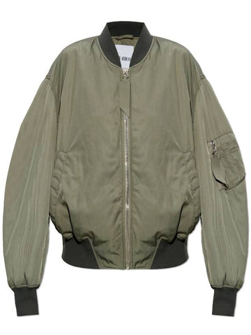 The Attico Bomber Type Jacket, Women's, Green - THE ATTICO - BALAAN 1