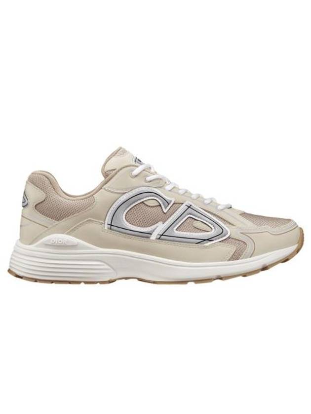 B30 Logo Mesh Fabric Low-Top Sneakers Cream - DIOR - BALAAN 2