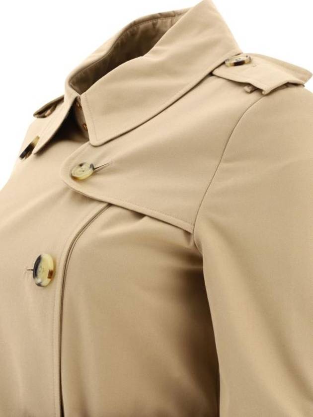 Short Chelsea Heritage Trench Coat Beige - BURBERRY - BALAAN 5