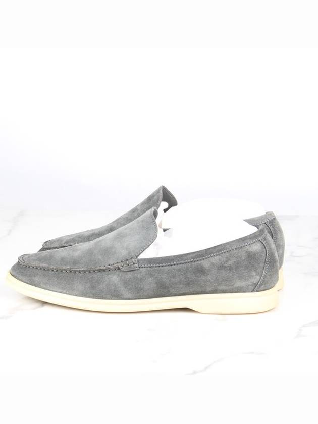 Summer Walk Suede Loafer Gray 41 260 - LORO PIANA - BALAAN 4