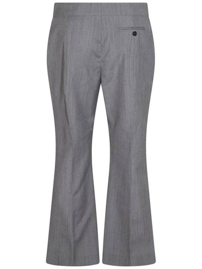 Alexander McQueen Grey Wool Pants - ALEXANDER MCQUEEN - BALAAN 2