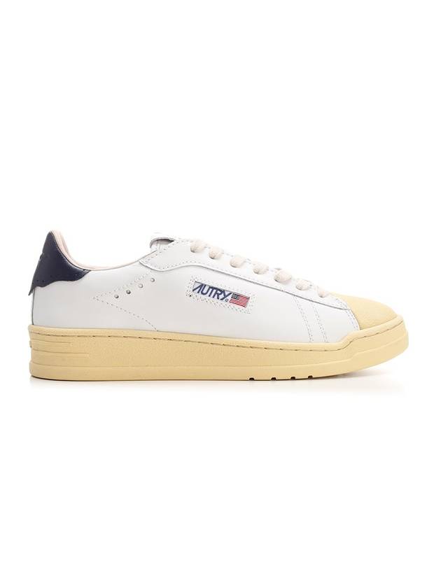 Lace Up Low Top Sneakers White - AUTRY - BALAAN 1