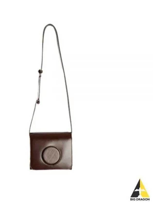 Women's Vegetable Tanned Leather Camera Cross Bag Roasted Pecan - LEMAIRE - BALAAN 2