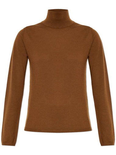 Max Mara Turtleneck Patroni, Women's, Brown - MAX MARA - BALAAN 1