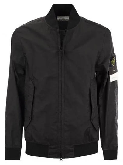 Membrana 3L TC Bomber Jacket Black - STONE ISLAND - BALAAN 2