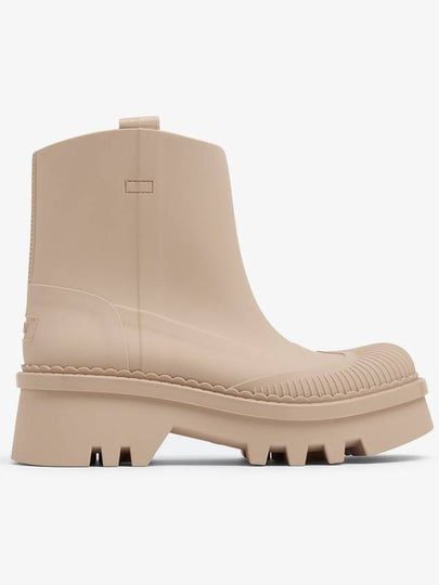 Women's Raina Rain Boots Beige Rose - CHLOE - BALAAN 2