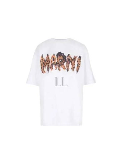 Logo Short Sleeve T-Shirt White - MARNI - BALAAN 2