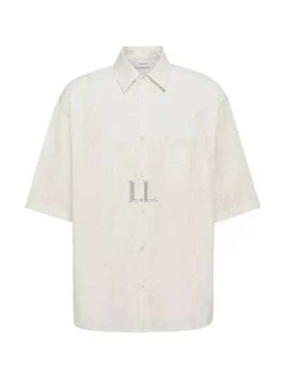 Double Pocket Short Sleeve Ivory - LEMAIRE - BALAAN 2