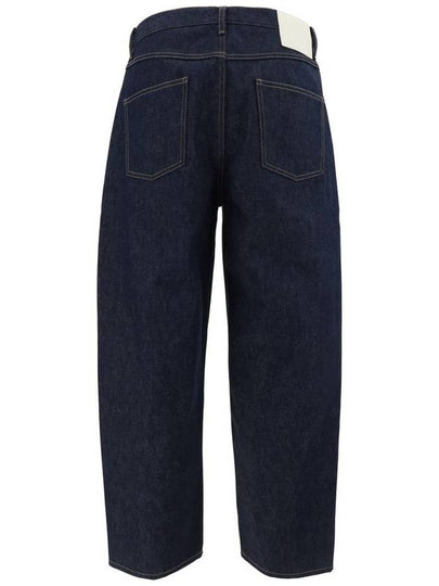 Valentino Garavani Dark Blue Cotton Denim Jeans - VALENTINO - BALAAN 2