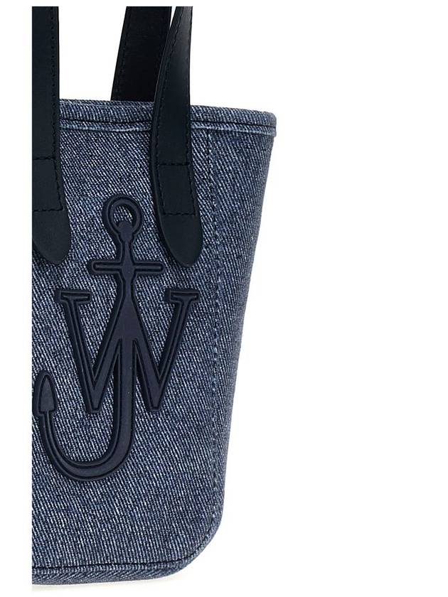 Anchor Patch Mini Belt Tote Bag Blue - JW ANDERSON - BALAAN 4