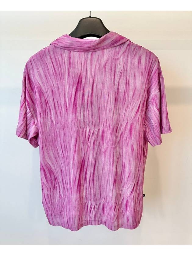 AU Australia ANIMAL Rayon Shirt ST124W1400 Pink WOMENS - STUSSY - BALAAN 3