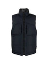 Naslan Light Watro Down Vest Navy - STONE ISLAND - BALAAN 1