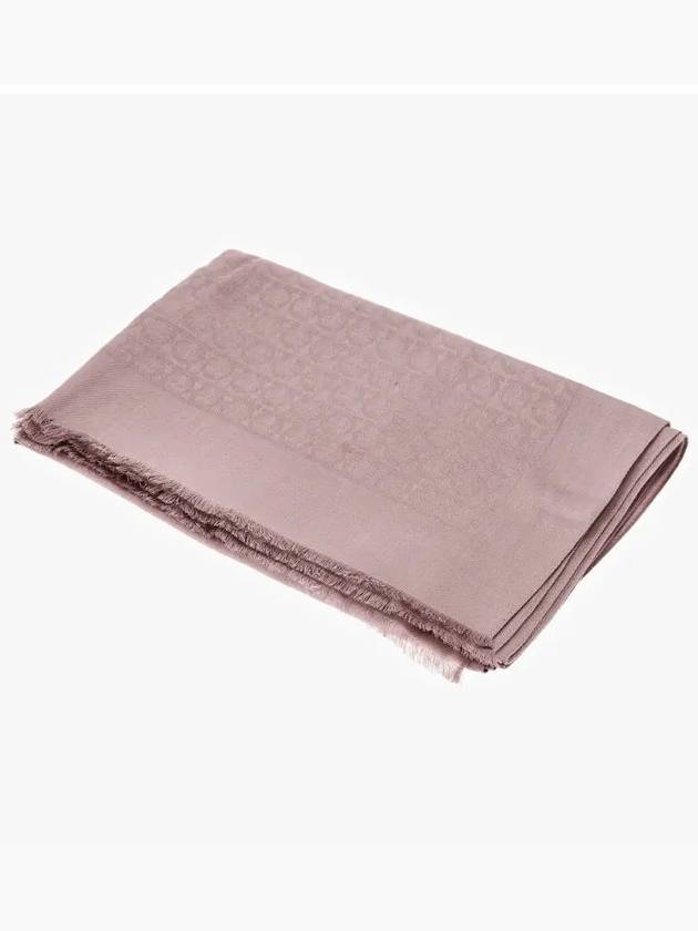 Muffler Scarf 327987725358 MANDORLA PINK - SALVATORE FERRAGAMO - BALAAN 4