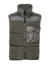 Eco Chrome-R Mixed Down Vest Green - CP COMPANY - BALAAN 2