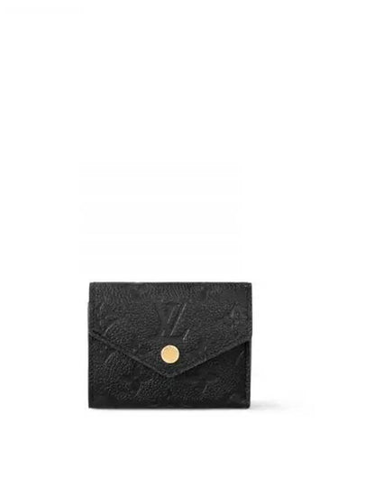 Zoe Monogram Empreinte Half Wallet Black - LOUIS VUITTON - BALAAN 2