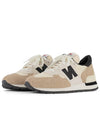 N Logo Teddy Santis Macadia Nut Low Top Sneakers Beige - NEW BALANCE - BALAAN 3